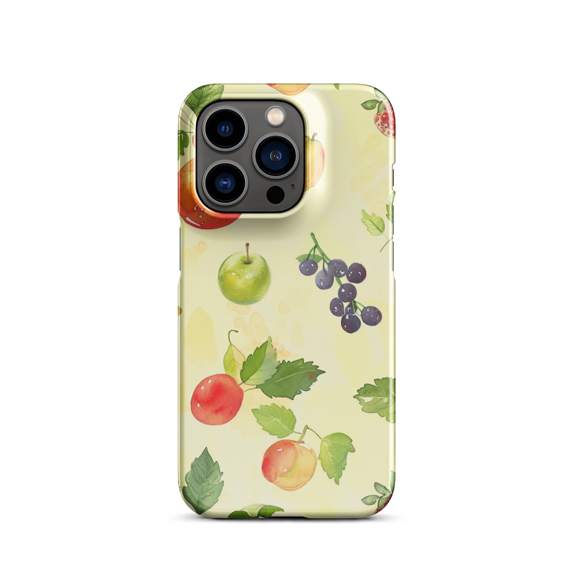 Premium Fruits Snap Case for iPhone 14/13/12/11 Pro Max - Cute & Durable Protective Cover with Shock Absorption - Perfect for Daily Use, Travel & Outdoor Activities