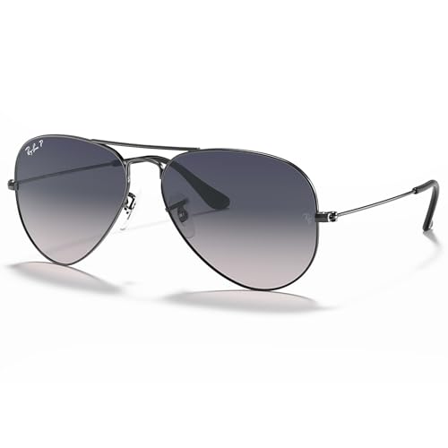 Polished Gunmetal Frame | Polarized Blue/Grey Lens