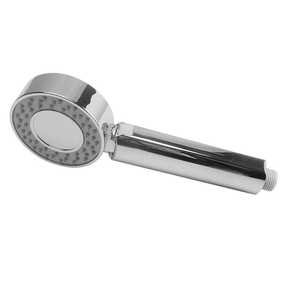High Pressure Double-Sided Shower Head - ABS Chrome Water Saving Round Booster for Bath & Handheld Shower | Perfect for Low Water Pressure Homes & Spa-Like Experience