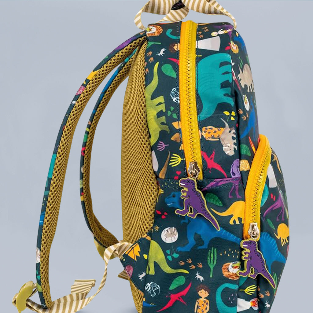 Dinosaur Backpack for Kids & Teens - Cute Dinosaur Print School Backpack - Lightweight & Durable Bookbag for School, Travel & Outdoor Adventures