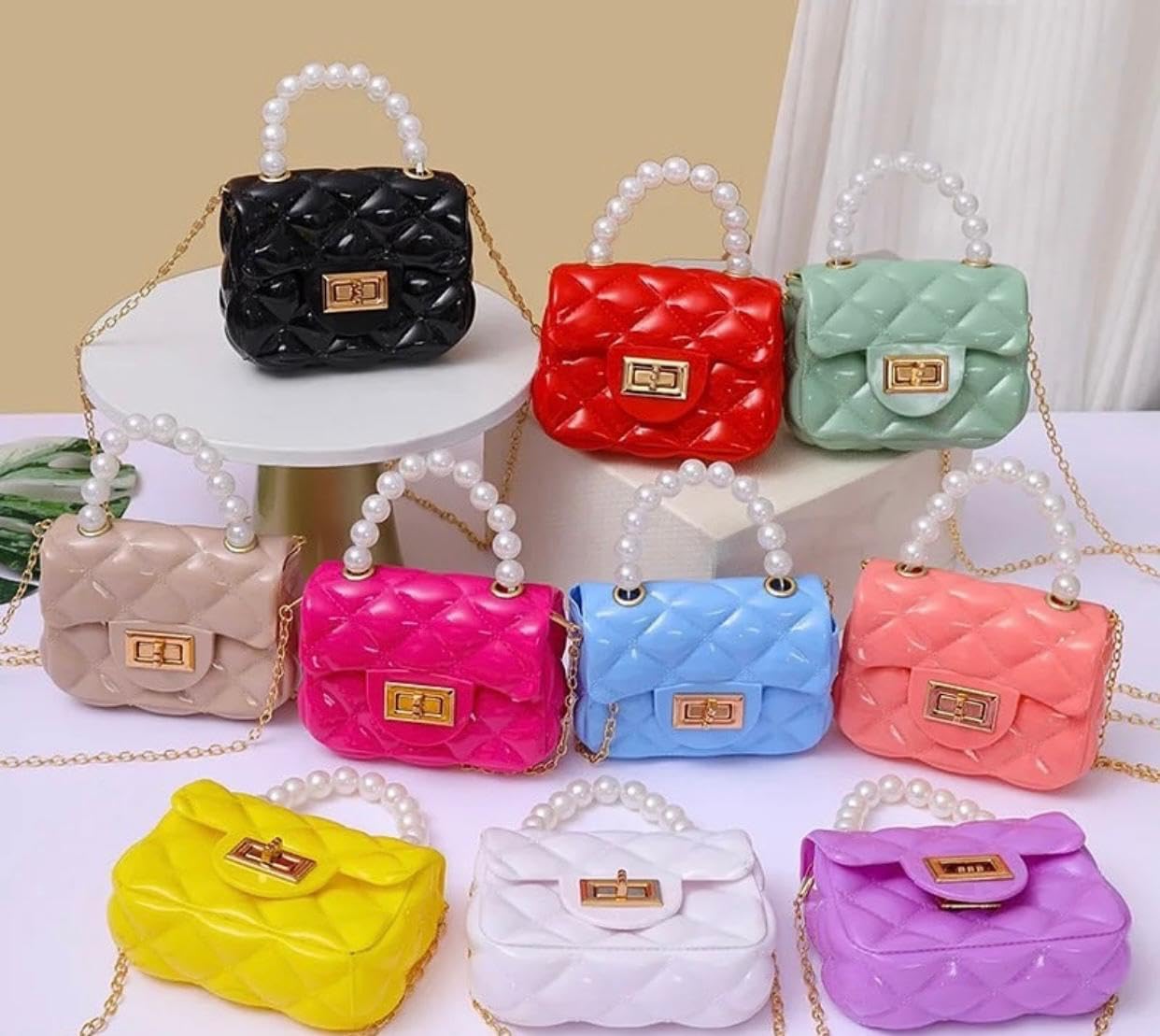 Angel Kiss Kids Sling Bag - Mini Crossbody Shoulder Bag for Girls & Boys, Lightweight Durable Silicone Purse with Adjustable Strap | Perfect for School, Travel & Outdoor Activities