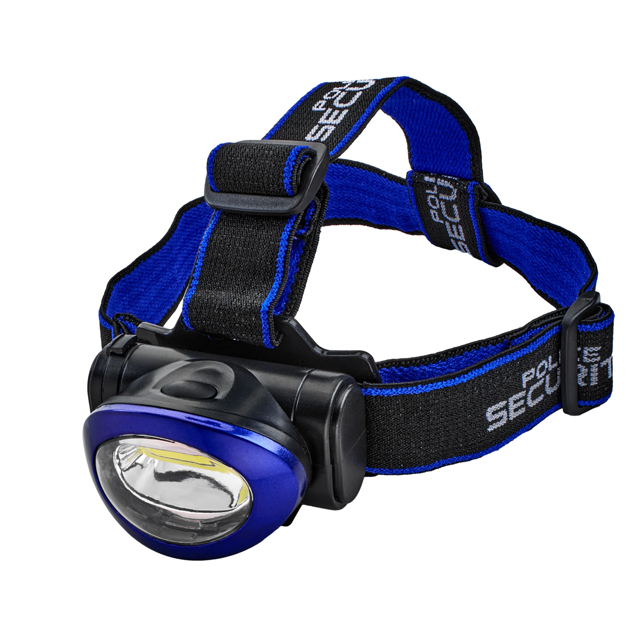 Police Security Flashlight 99645 Connector - 150 Lumens LED Headlamp for Law Enforcement, Camping & Emergency Use - Waterproof & Rechargeable Tactical Light