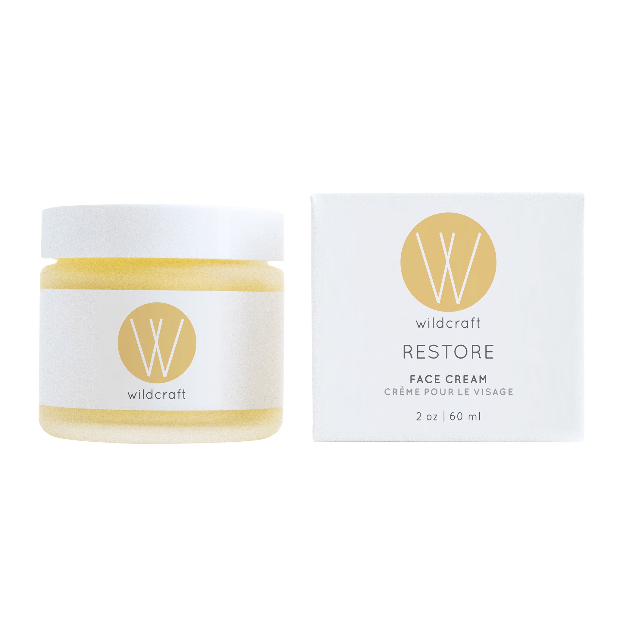 Restore Face Cream - Anti-Aging Moisturizer for Wrinkles & Dry Skin | Day & Night Hydration | Organic Skincare for Women & Men | Perfect for Daily Routine & Travel