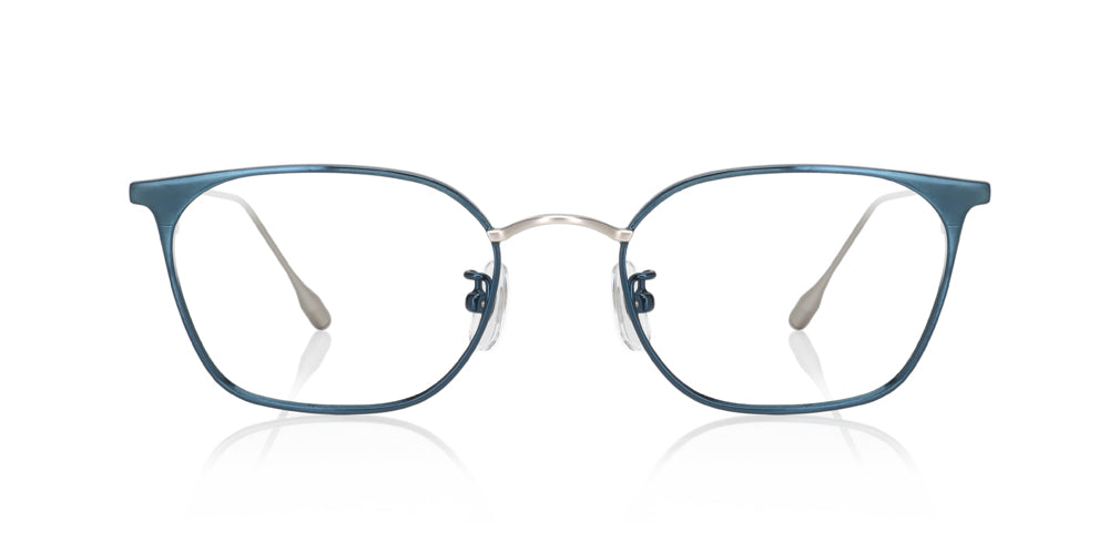 JINS SABAE Titanium 57mm Lightweight Eyeglass Frames - Premium Japanese Titanium Glasses for Men & Women - Perfect for Office, Reading & Daily Wear