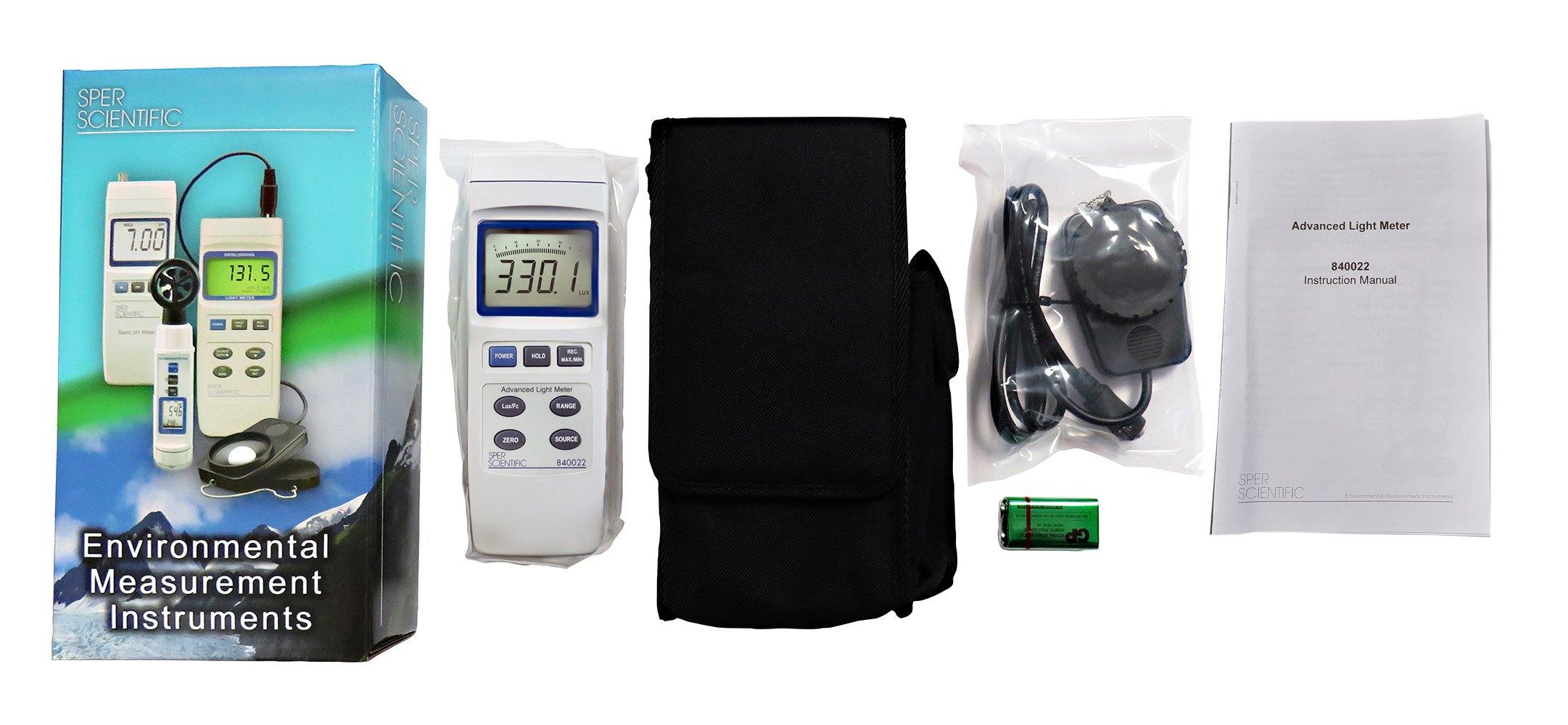 Professional Digital Light Meter for Photography - Accurate Lux & Foot Candle Measurement - Perfect for Studio, Outdoor Shooting & Film Production