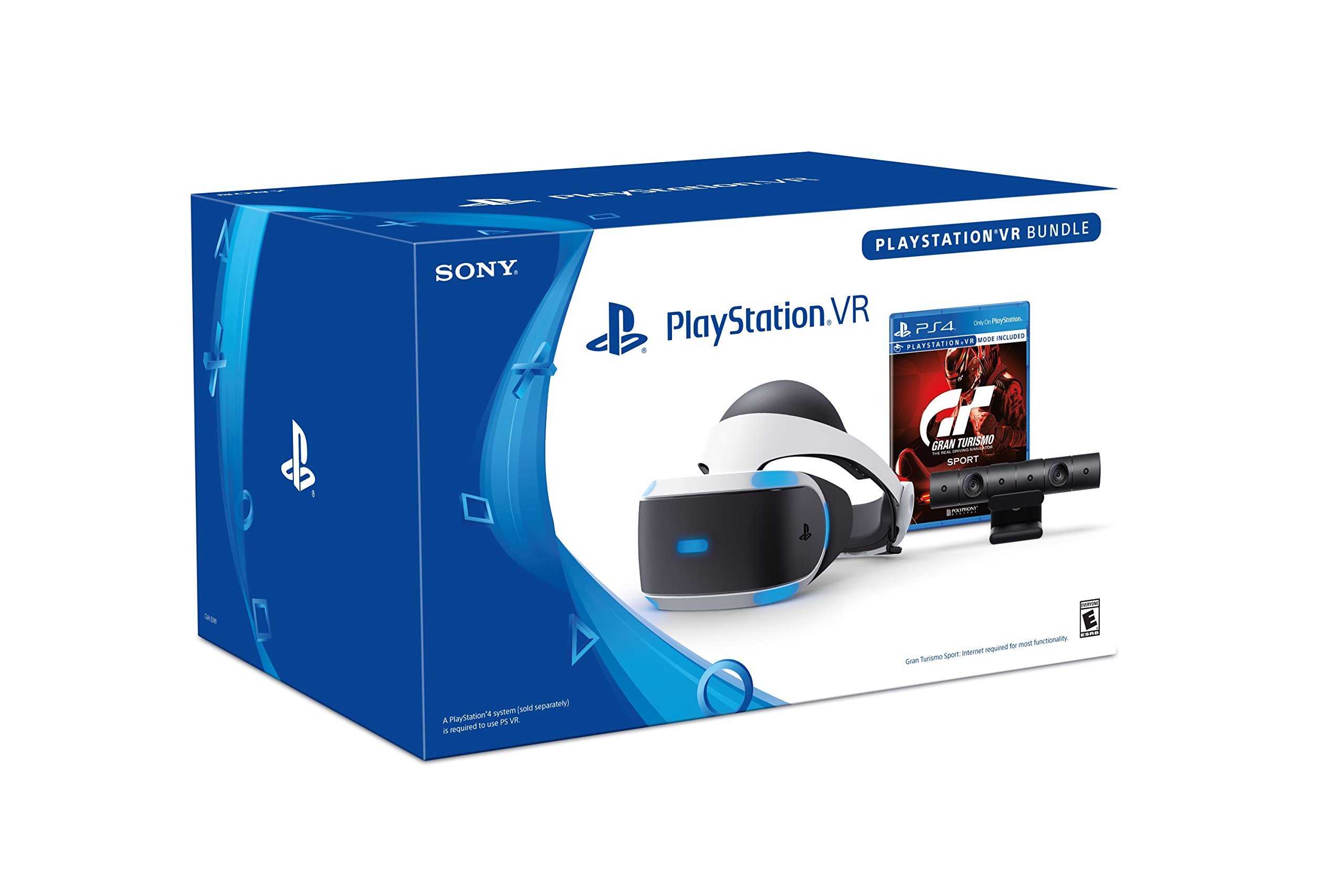 PlayStation VR GT Sport Bundle - Certified Refurbished Virtual Reality Headset for PlayStation 4 | Immersive Racing Experience with GT Sport Game | Perfect for Gaming Enthusiasts & VR Racing Simulation