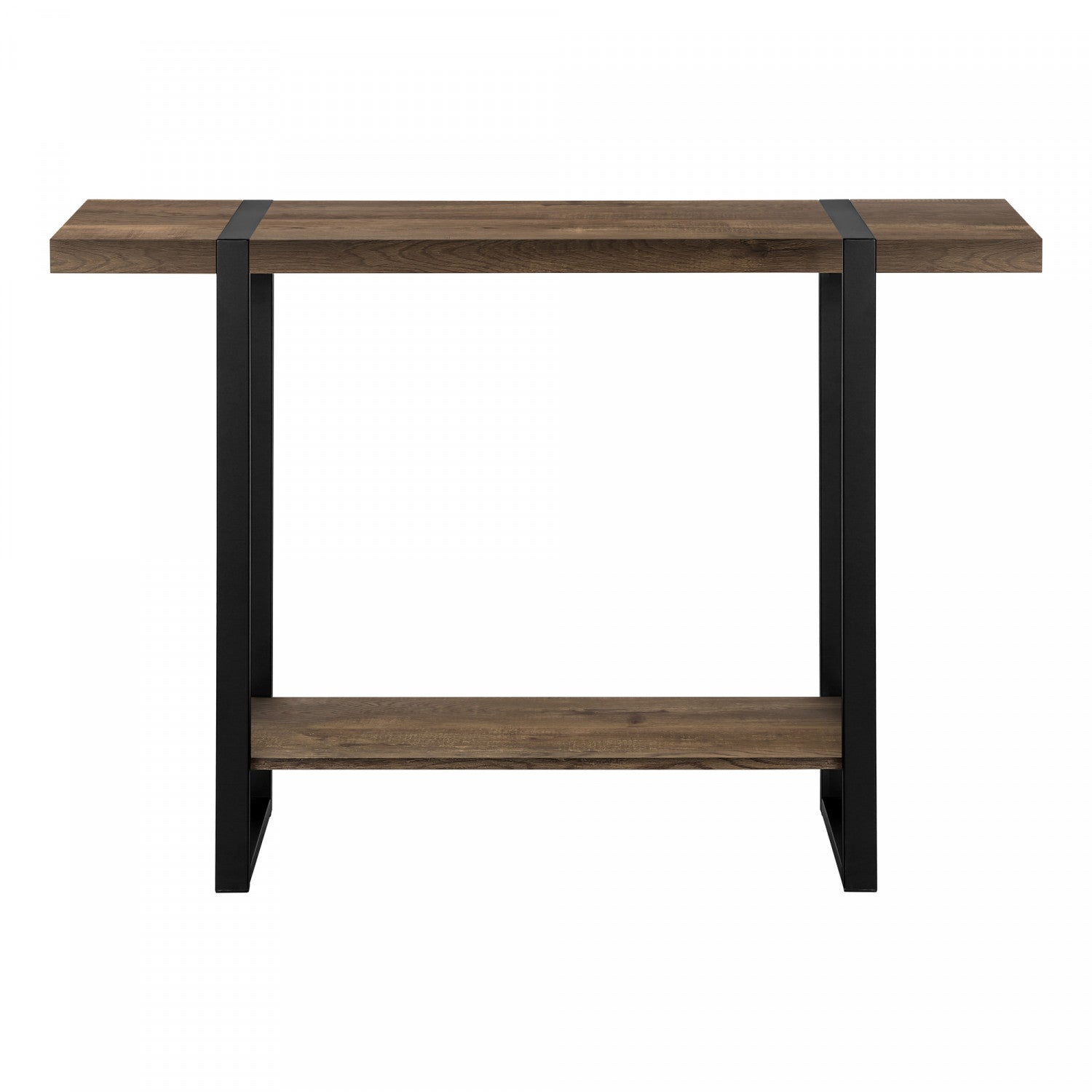 Rustic Brown Allen Sofa Table - Farmhouse Style Console Table for Living Room, Entryway & Hallway - Perfect for Decor, Storage & Display