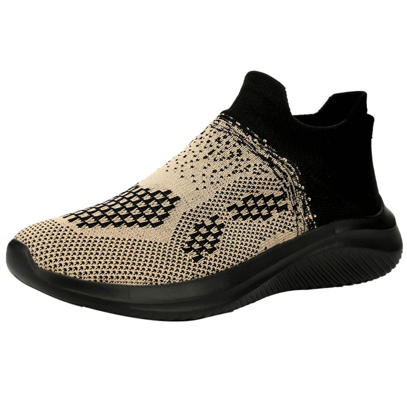 **YUHAOTIN Men's Waterproof Slip-On Travel Shoes - Breathable Casual Walking Sandals for Plantar Fasciitis Relief | Perfect for Running, Tennis & Couple Outings**    *(Ideal for Travel, Gym, Beach & Everyday Comfort)*
