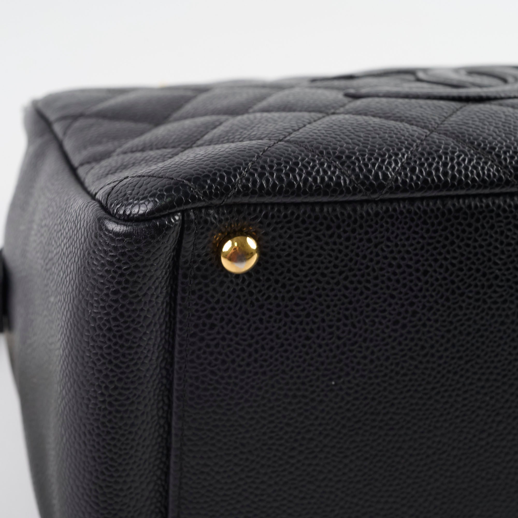 Chanel Petite Timeless Tote Bag PTT in Black Caviar Leather - Luxury Designer Handbag for Women, Perfect for Work, Travel & Everyday Use