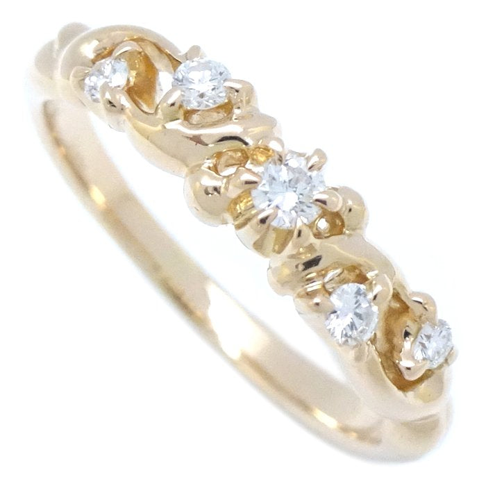 4℃ Diamond Ring K18YG Yellow Gold - Elegant 18K Gold Jewelry for Women, Perfect for Engagement, Wedding & Anniversary Gifts