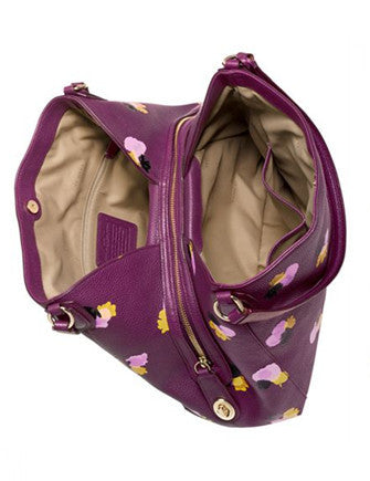 Coach Edie Shoulder Bag 31 Floral Print Leather Crossbody Purse for Women - Perfect for Work, Travel & Everyday Use