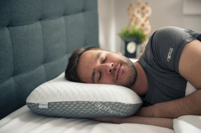 Argan Carbon Secret 6-in-1 Bacteria Protection Pillow - Hypoallergenic & Odor-Resistant for Better Sleep - Perfect for Bedroom, Travel & Allergy Relief