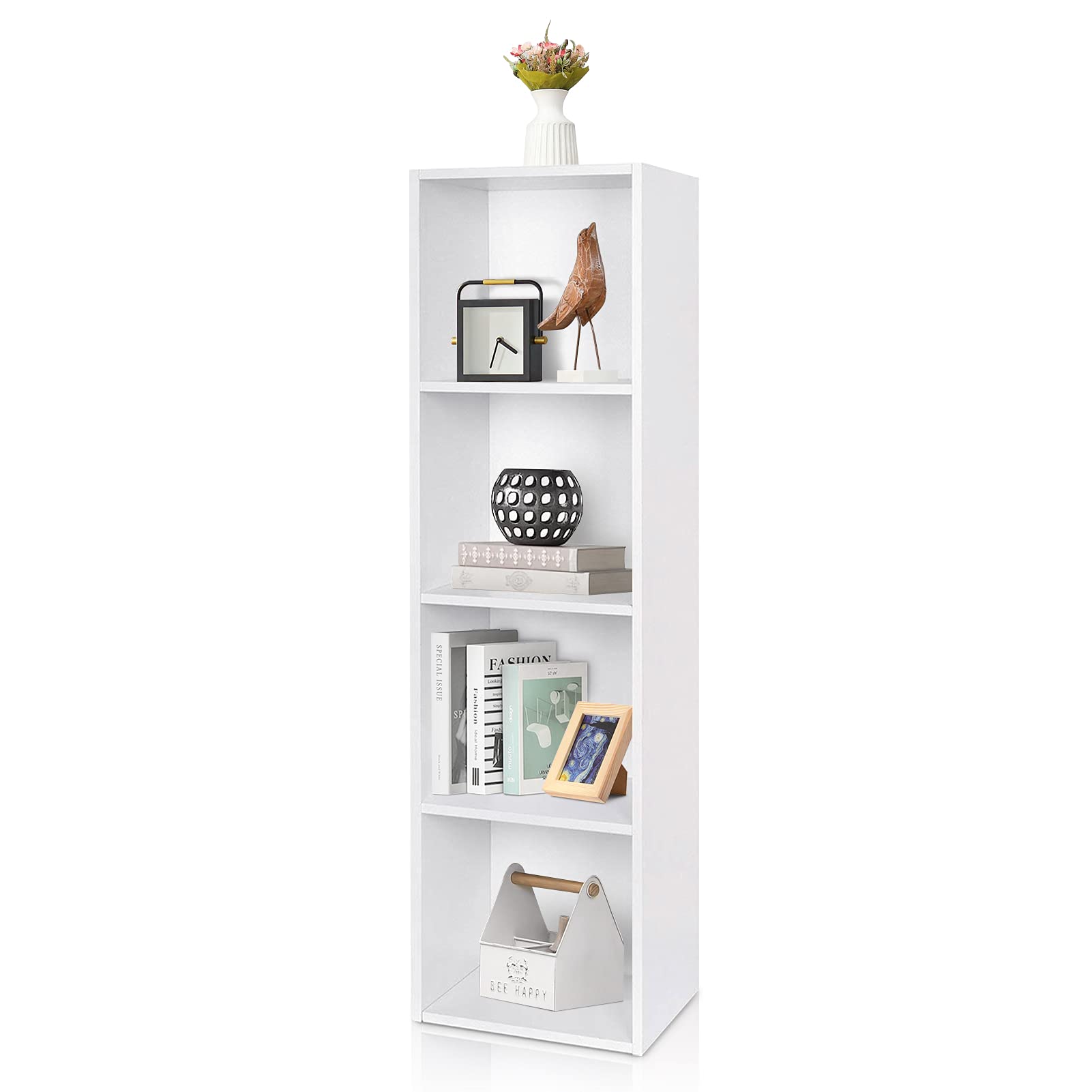 Modern Wall Shelf & Bookshelf for Office - Stylish Floating Shelves for Home & Office Organization - Perfect for Books, Decor & Storage