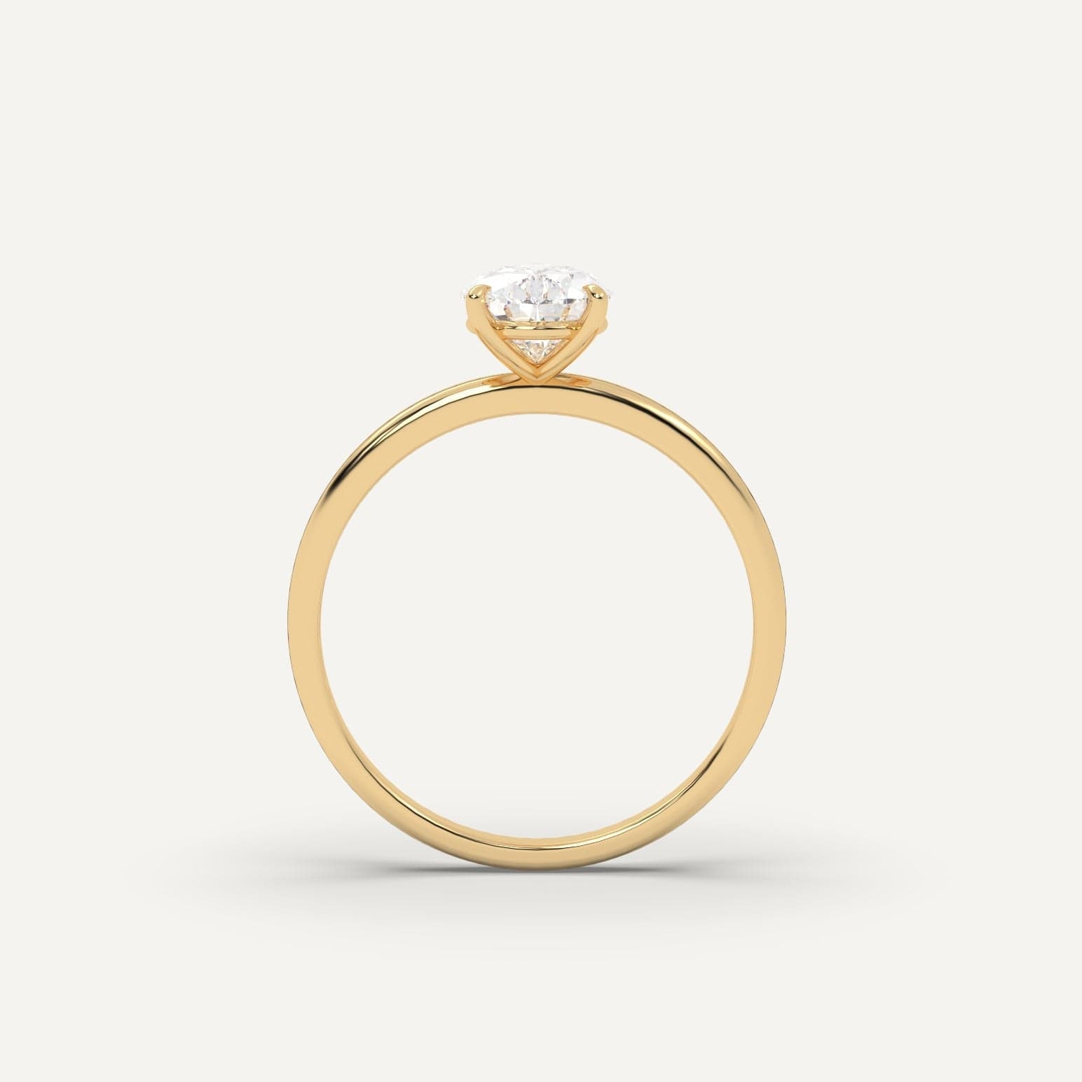 2 Carat Pear Cut Diamond Engagement Ring for Women - Elegant Solitaire Wedding Band, Anniversary Gift, Proposal Jewelry - Perfect for Bridal, Special Occasions & Romantic Moments