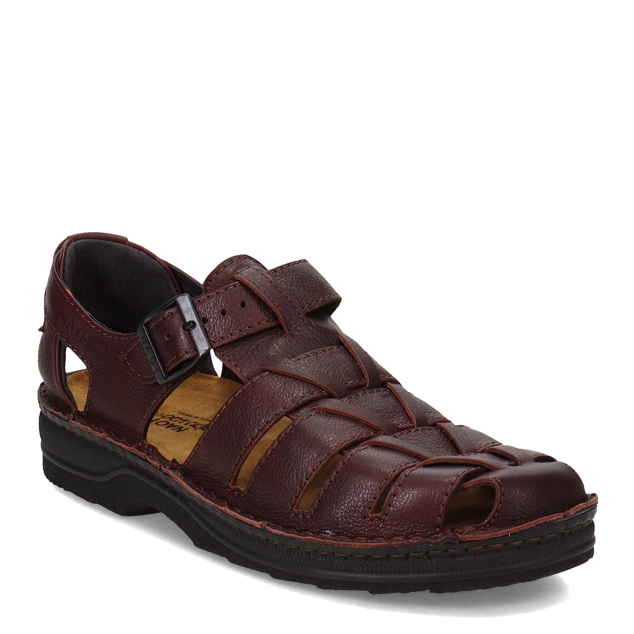 NAOT Men's Julius Comfortable Leather Sandals - Lightweight & Supportive for Walking, Travel, and Everyday Wear