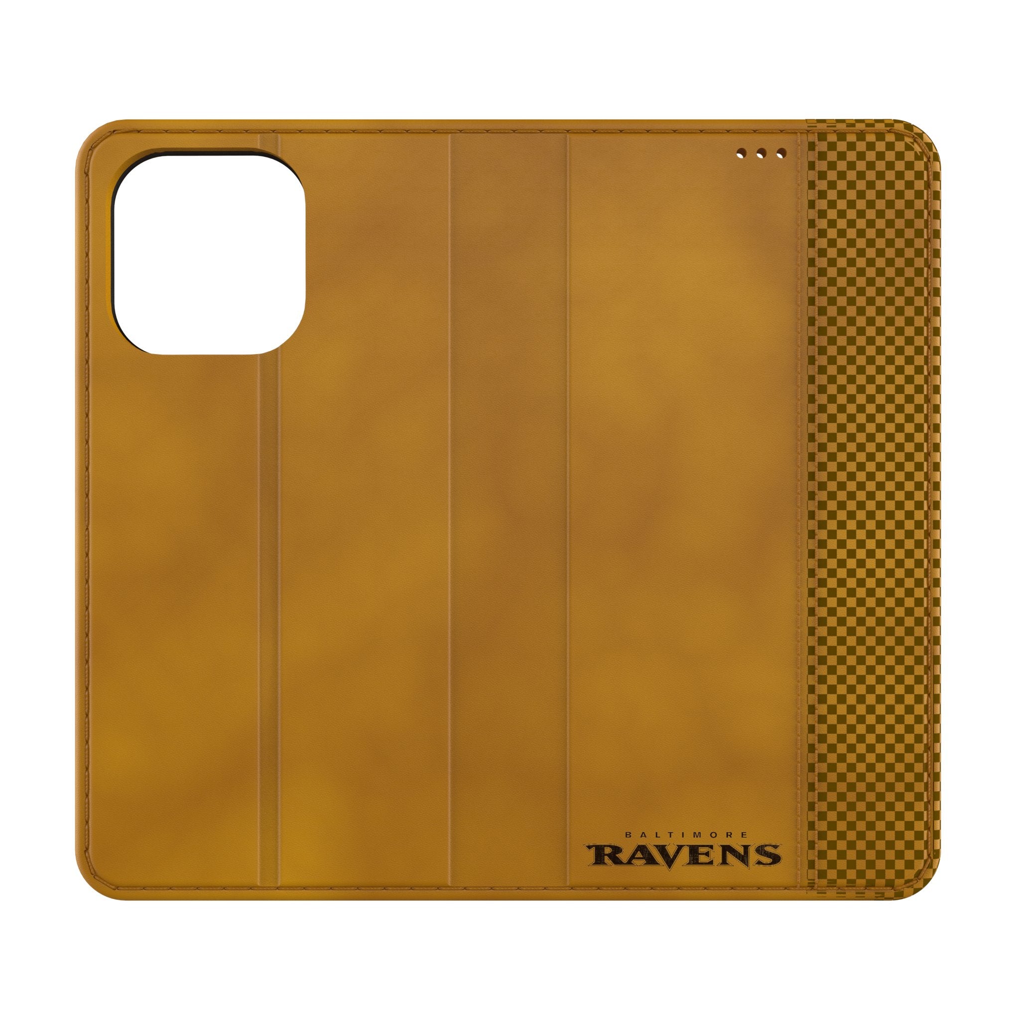 Baltimore Ravens NFL Team Burn Folio Phone Case for Apple iPhone - Durable Protection for Fans at Games & Daily Use