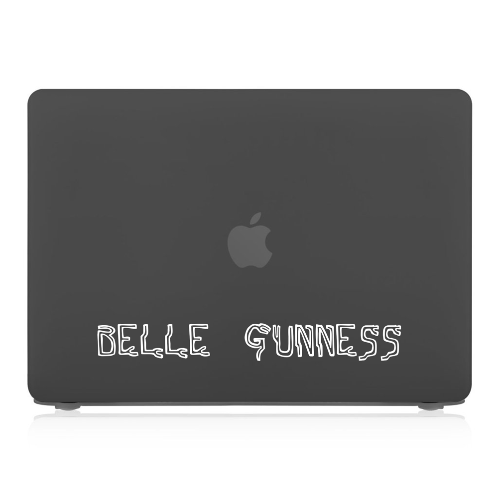 Durable MacBook Hardshell Case with Scary Signature Design - Protective Cover for MacBook Air/Pro - Perfect for Travel, Work & School Use