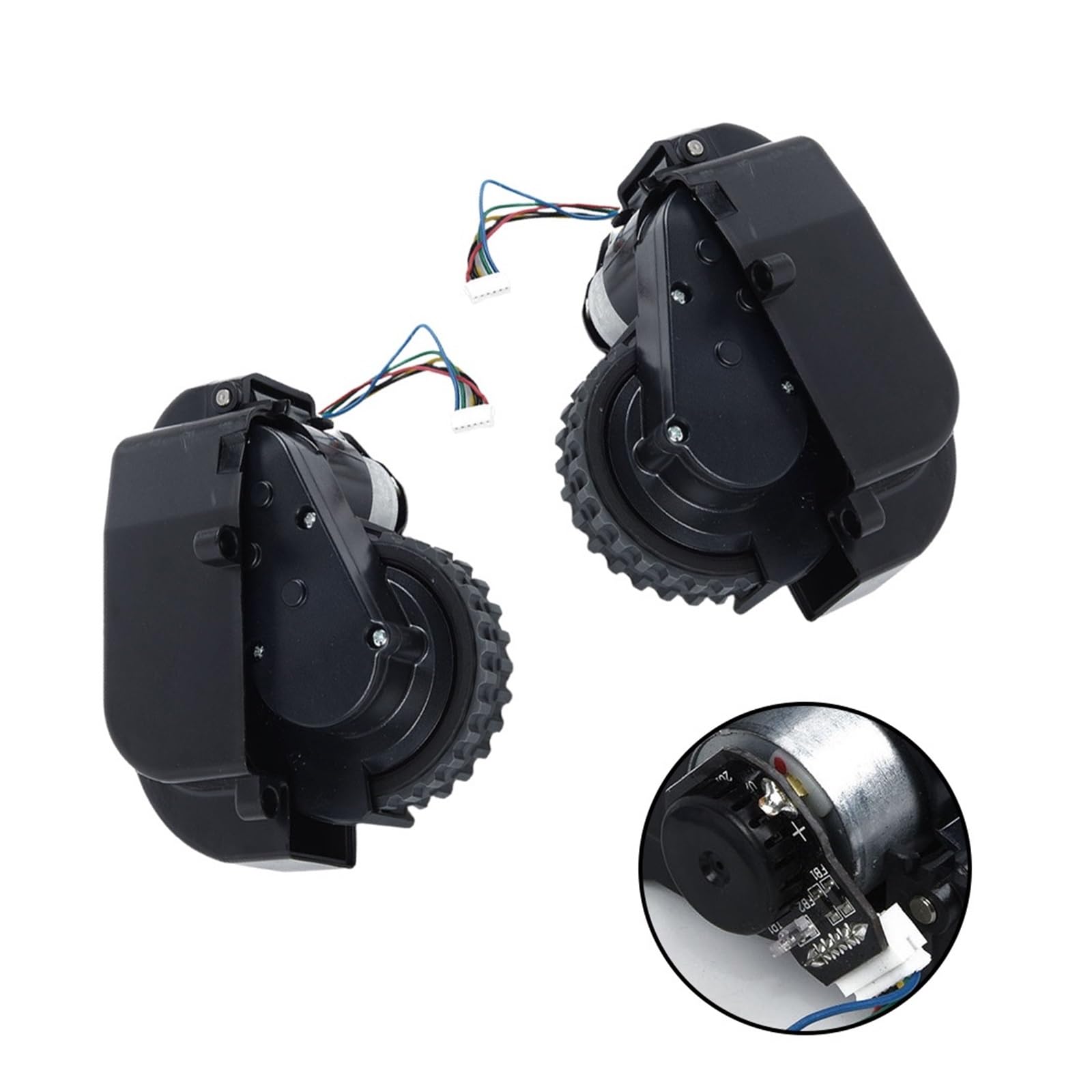 McbeAn Vacuum Cleaner Wheel Motor Replacement for Ecovacs Deebot N79S N79 & Ikohs S14 Robot Vacuum Parts - Compatible with Robot Vacuum Cleaners for Home Cleaning Accessories (Perfect for Pet Hair, Hardwood Floors & Carpet Cleaning)