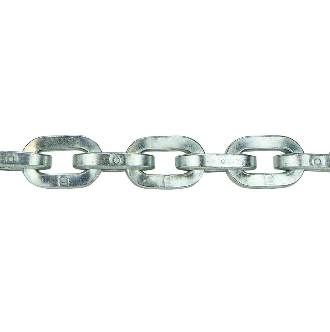 VULCAN Security Chain - Heavy Duty Case-Hardened Steel - 3/8 Inch x 9 Foot Anti-Theft Chain - Bolt Cutter Resistant for Motorcycle, Bicycle, Gate & Property Security - Outdoor Use
