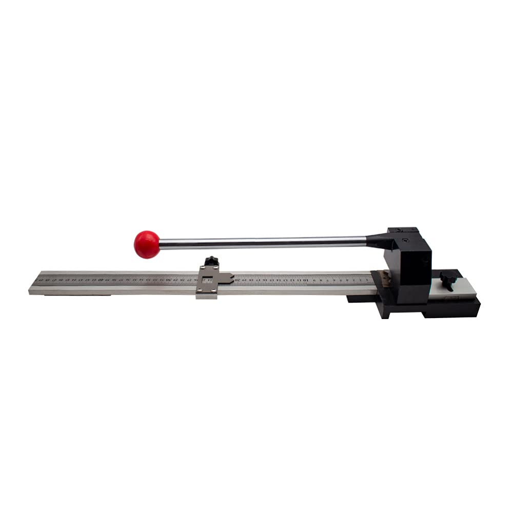 Manual PVC Creasing Matrix Cutting Machine 10-500mm - Resin Substrate Indentation Mould Cutter for Cardboard, Paper & Packaging Die Cutting | Perfect for DIY Crafts, Bookbinding & Packaging Projects