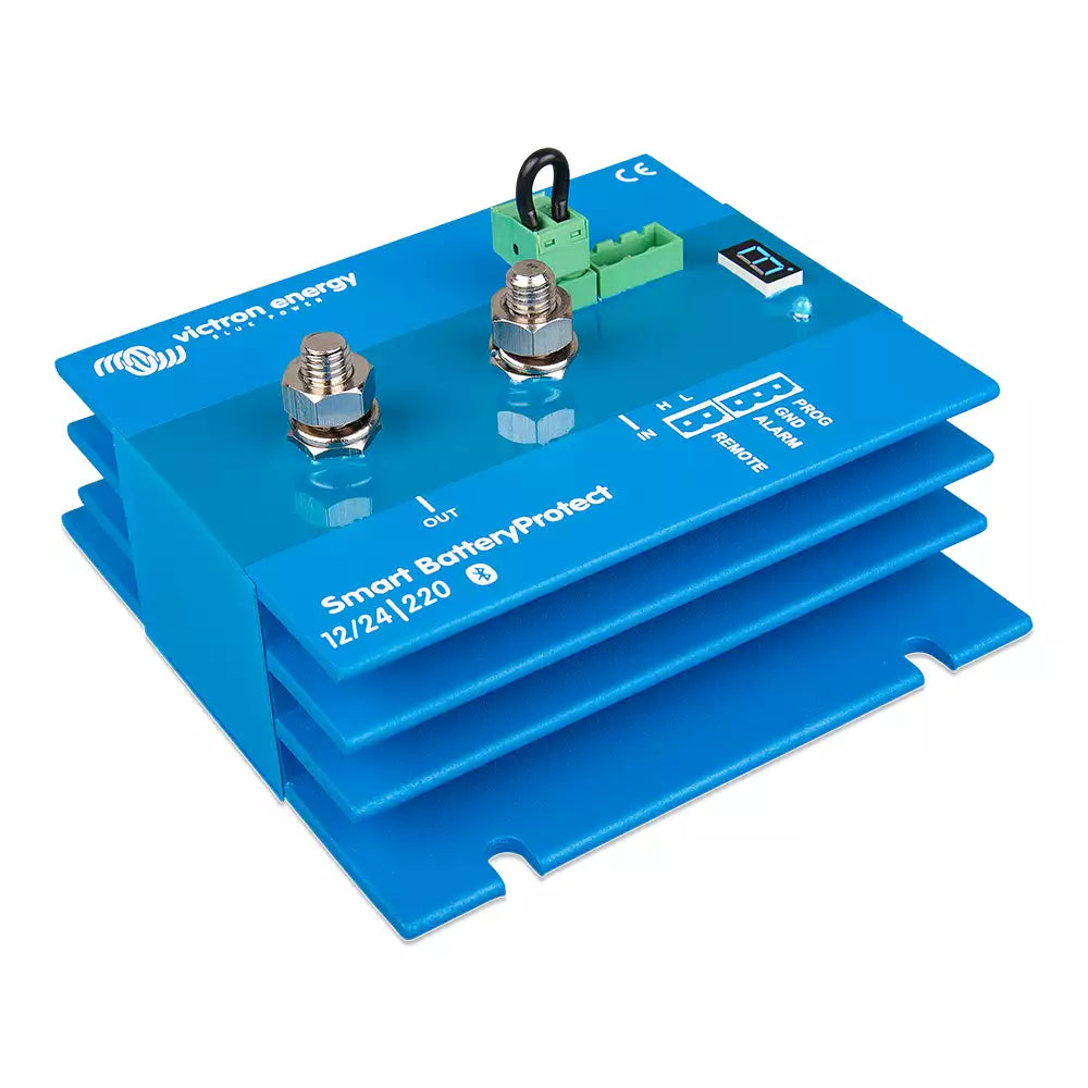 Victron Smart Battery Protect 12V/24V - Advanced Lithium Battery Protection Device for RVs, Boats & Solar Systems | Overcharge & Discharge Prevention | Waterproof & Durable Design
