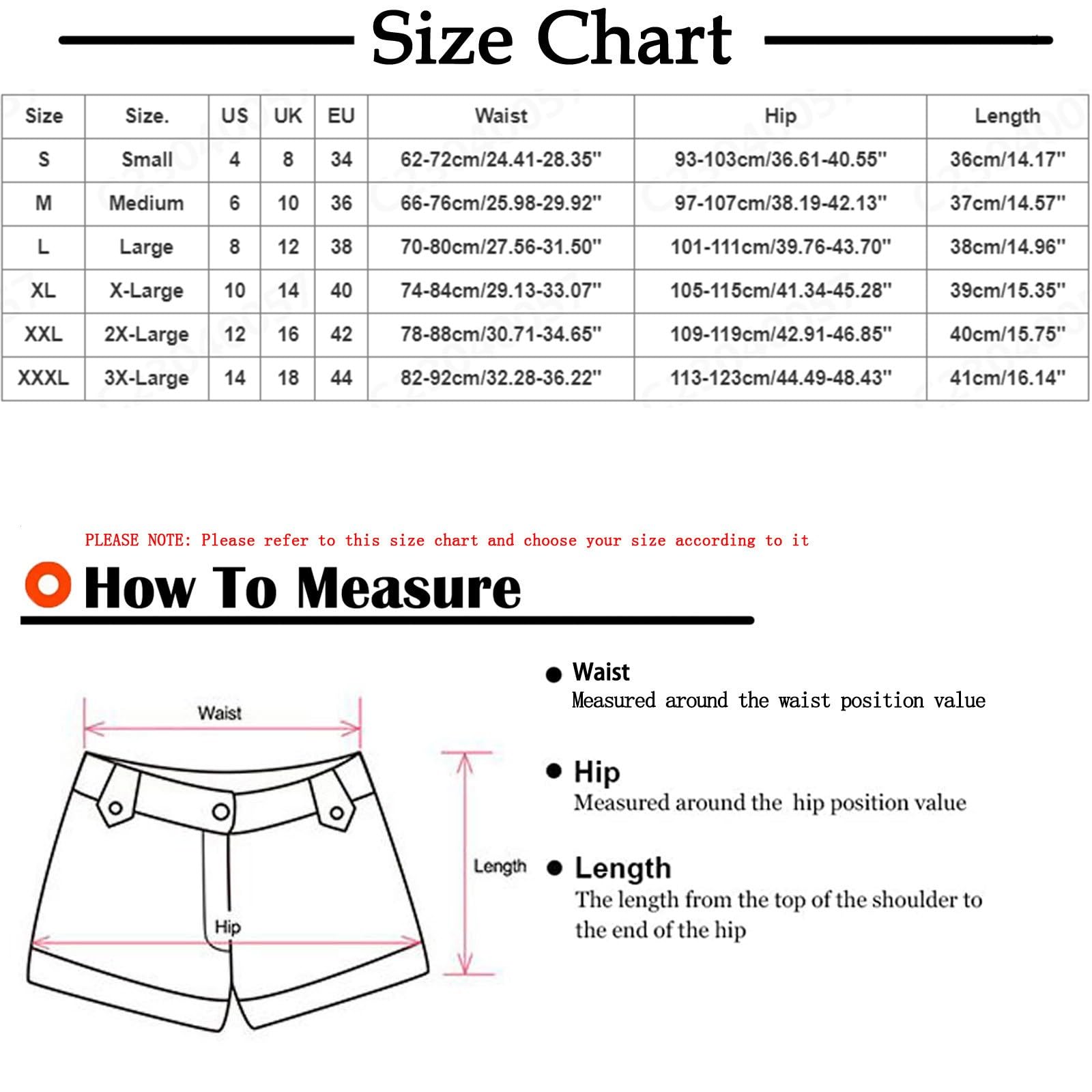 High Waisted Cotton Shorts for Women - Summer Hiking & Lounge Wear
