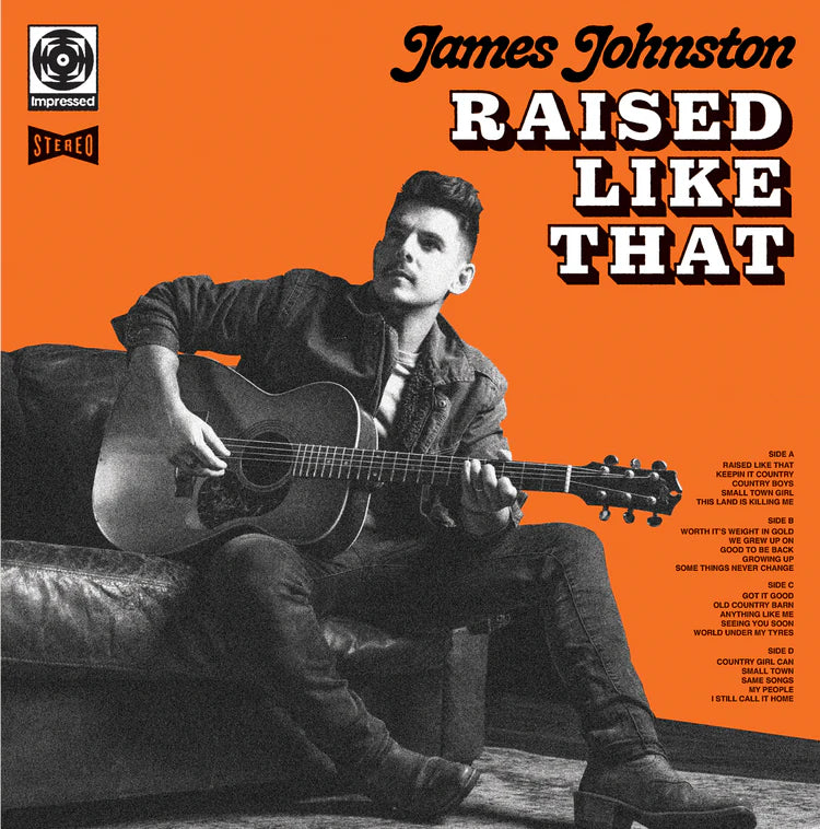 James Johnson - Raised Like That (Double Vinyl LP) | Country Music Album for Collectors & Fans | Perfect for Home Listening & Gift Giving