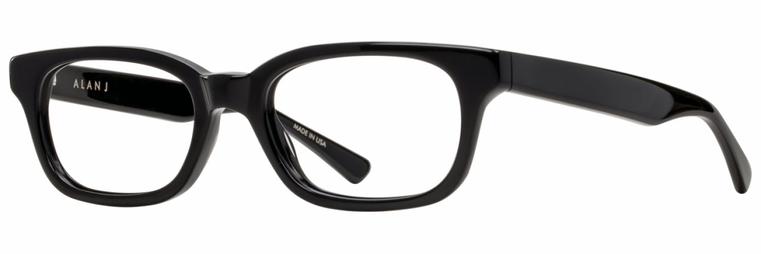 Alan J AJ100 Stylish Eyeglasses for Men & Women - Trendy Lightweight Frame for Reading & Fashion - Perfect for Office, Driving & Daily Wear
