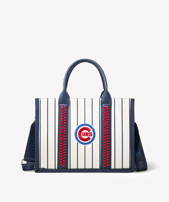 Chicago Cubs MLB Official Tote Bag - Stylish & Durable Baseball Fan Gift for Women & Men - Perfect for Games, Shopping & Beach Days
