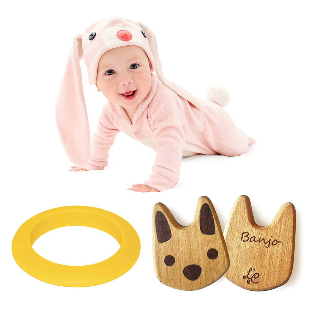 Adorable Bunny Themed Baby Gift Basket for Girls - Perfect for Newborn Showers, Birthdays & Special Occasions