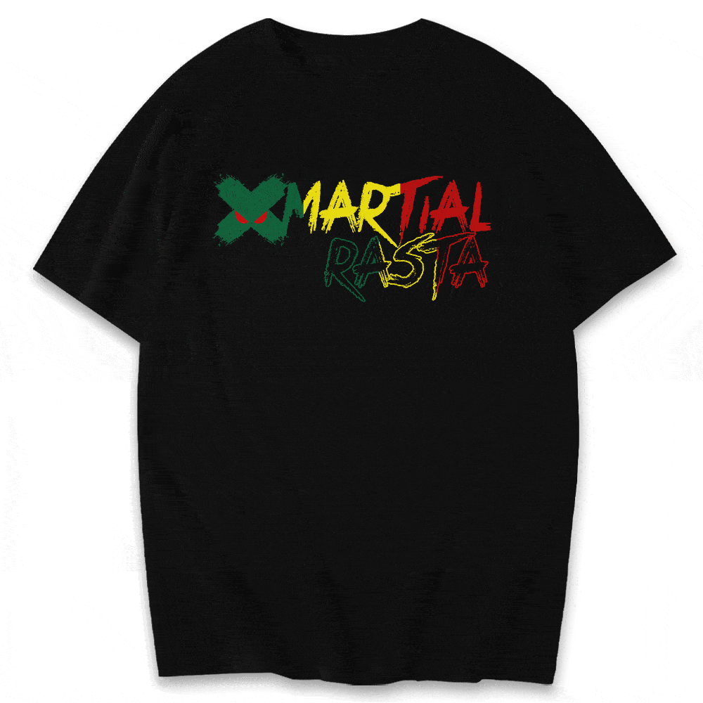 Premium Jiu Jitsu Training Shirts with Rasta Lion Design - Comfortable Martial Arts Apparel for BJJ, MMA & Grappling Practice