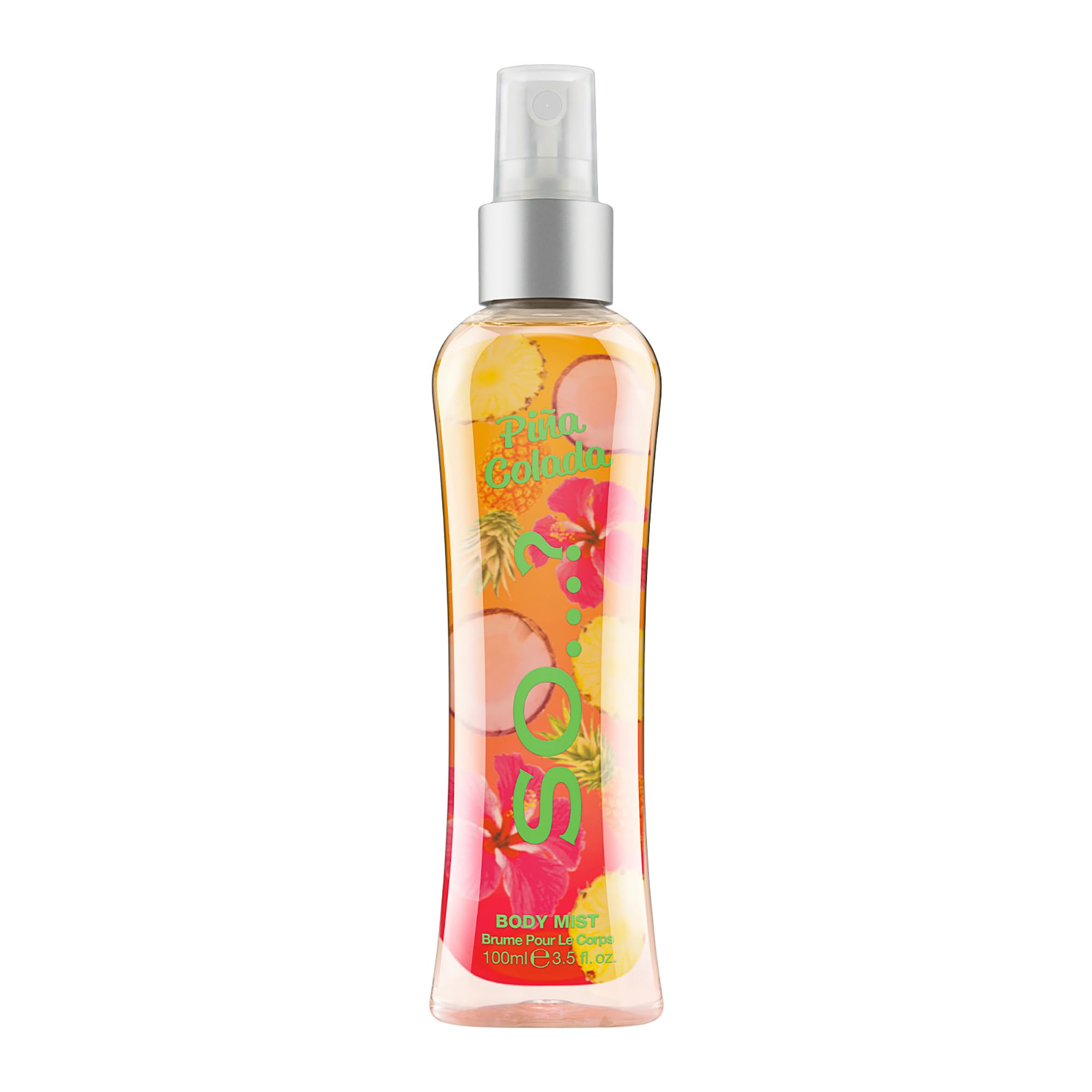 So...? Pina Colada Body Mist for Women - 3.5 oz Tropical Coconut Pineapple Vanilla Perfume Spray | Sweet Fruity Fragrance Gift Set | Perfect for Summer, Beach Vacations & Everyday Wear