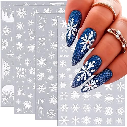 6 Sheets, 5d Christmas Snowflake