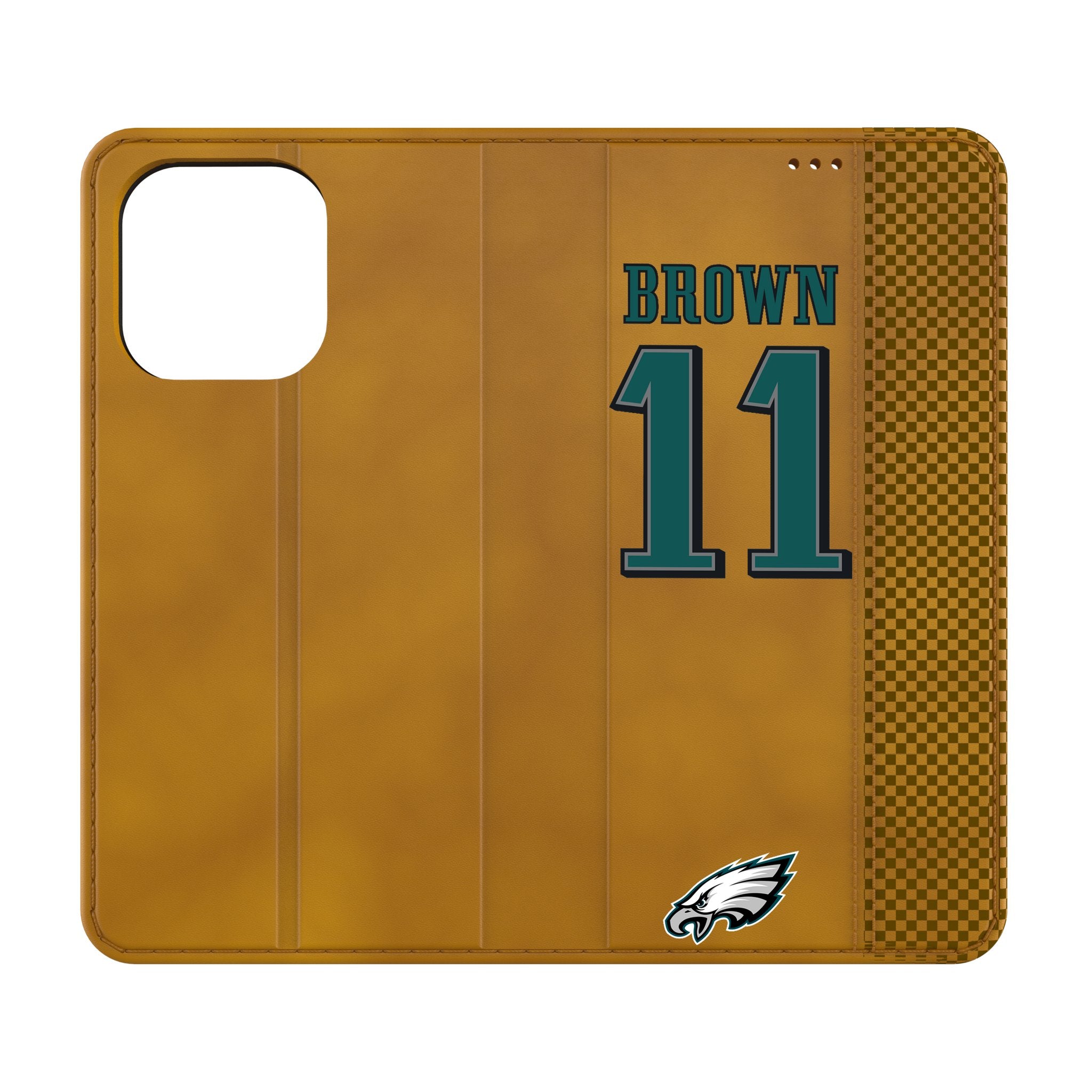 Philadelphia Eagles AJ Brown #11 Game Tactic Folio Phone Case for iPhone - Perfect for Game Day & Eagles Fan Gifts