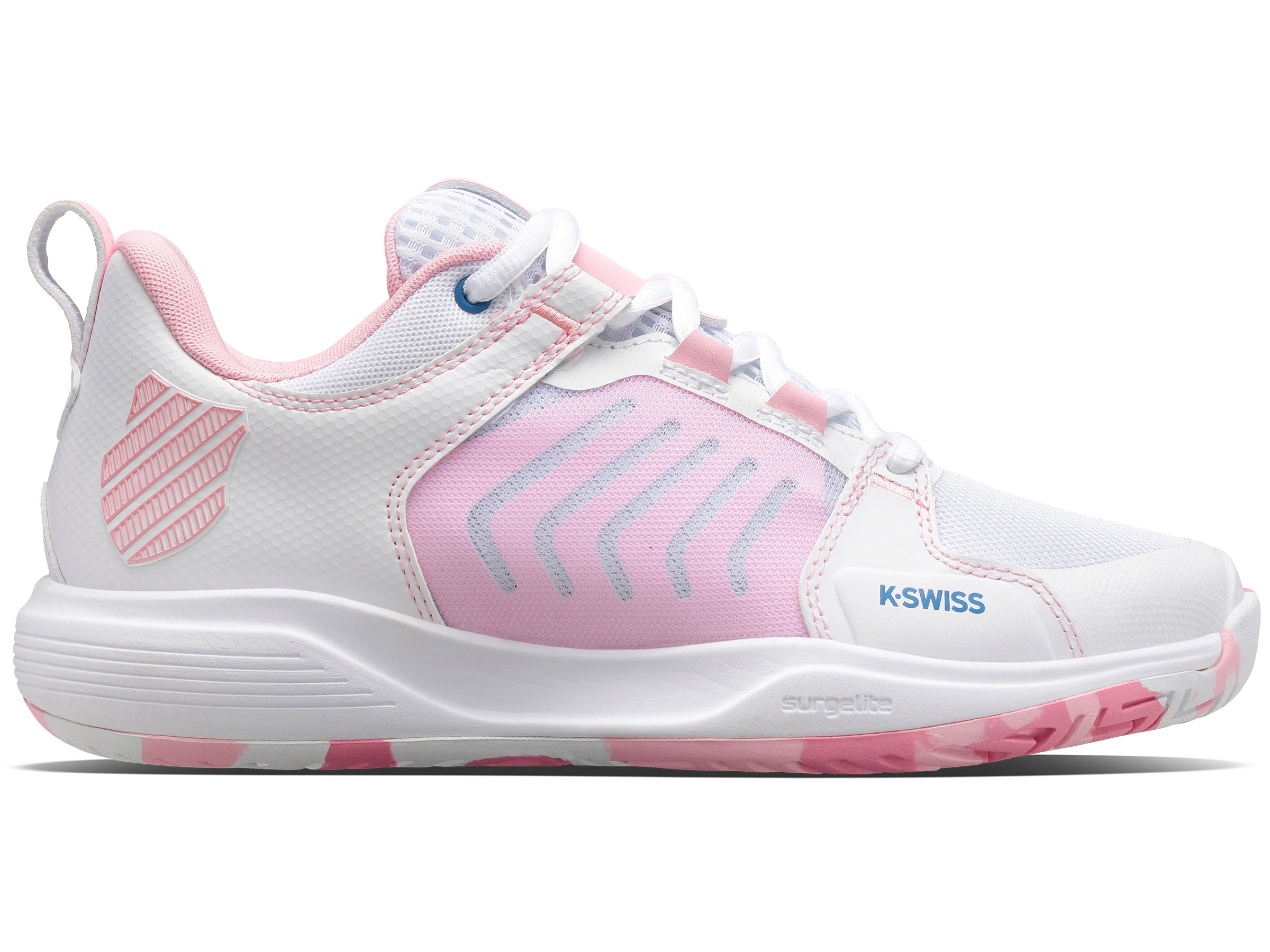 Nike Air Zoom Ultramodern Basketball Shoes for Women - White/Orchid Pink/Star Sapphire | High-Performance Court Sneakers for Training & Games | Perfect for Indoor & Outdoor Basketball Courts