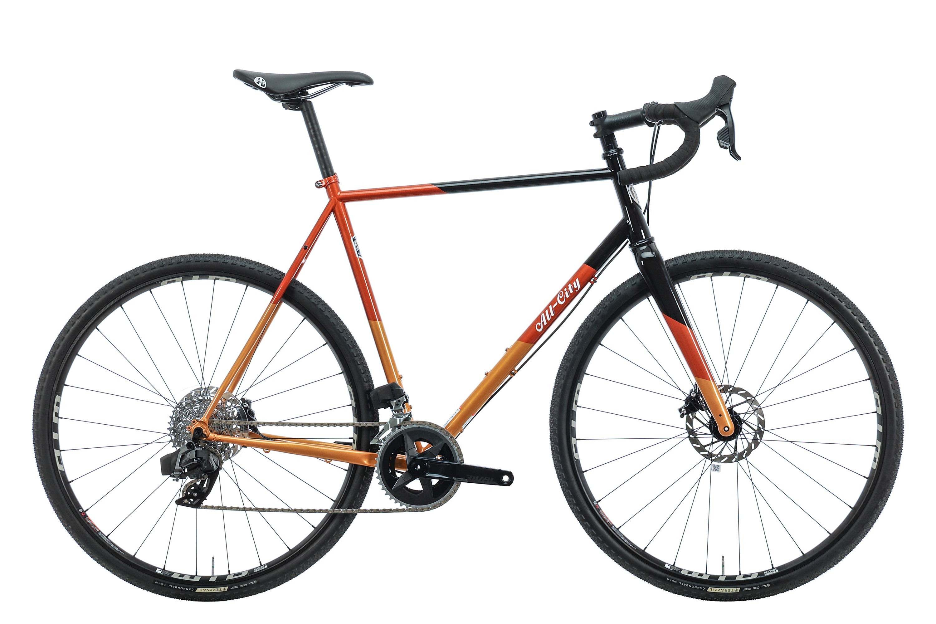 2023 All City Cosmic Stallion Rival AXS Wide Gravel Bike - 58cm Carbon Frame, 1x12 Drivetrain for Off-Road Adventures | Perfect for Gravel Racing, Bikepacking & All-Terrain Cycling