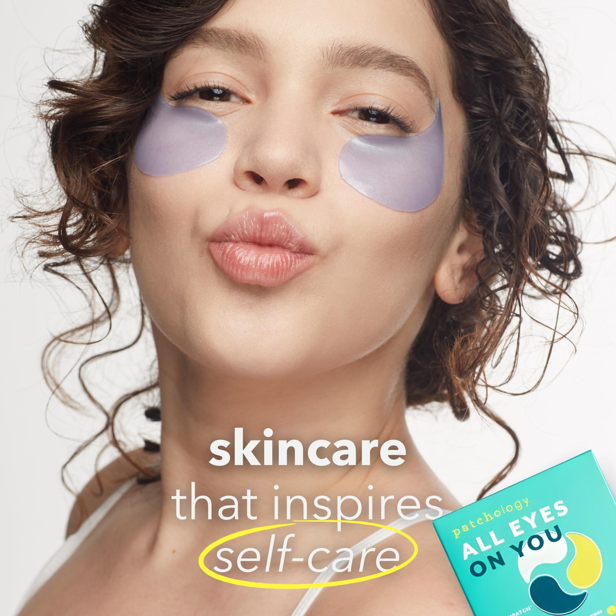 Patchology All Eyes On You Under Eye Mask - Retinol, Collagen & Green Tea Infused Eye Gels for Dark Circles, Puffiness & Wrinkles - Hydrating Under Eye Patches for Night Use, Travel & Beauty Routine - Reduce Puffy Eyes & Refresh Tired Eyes (6 Pairs) - Perfect for Skincare Routine, Spa Days & On-the-Go Self Care