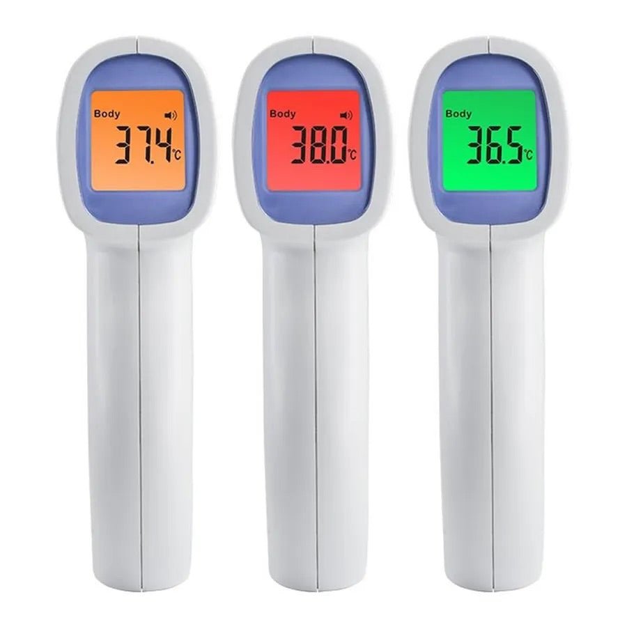 Non-Contact Dual Use Infrared Thermometer for Adults & Kids - Fast & Accurate Forehead/Ear Temperature Reading - FDA & CE Certified - Perfect for Home, Office, Travel & Medical Use