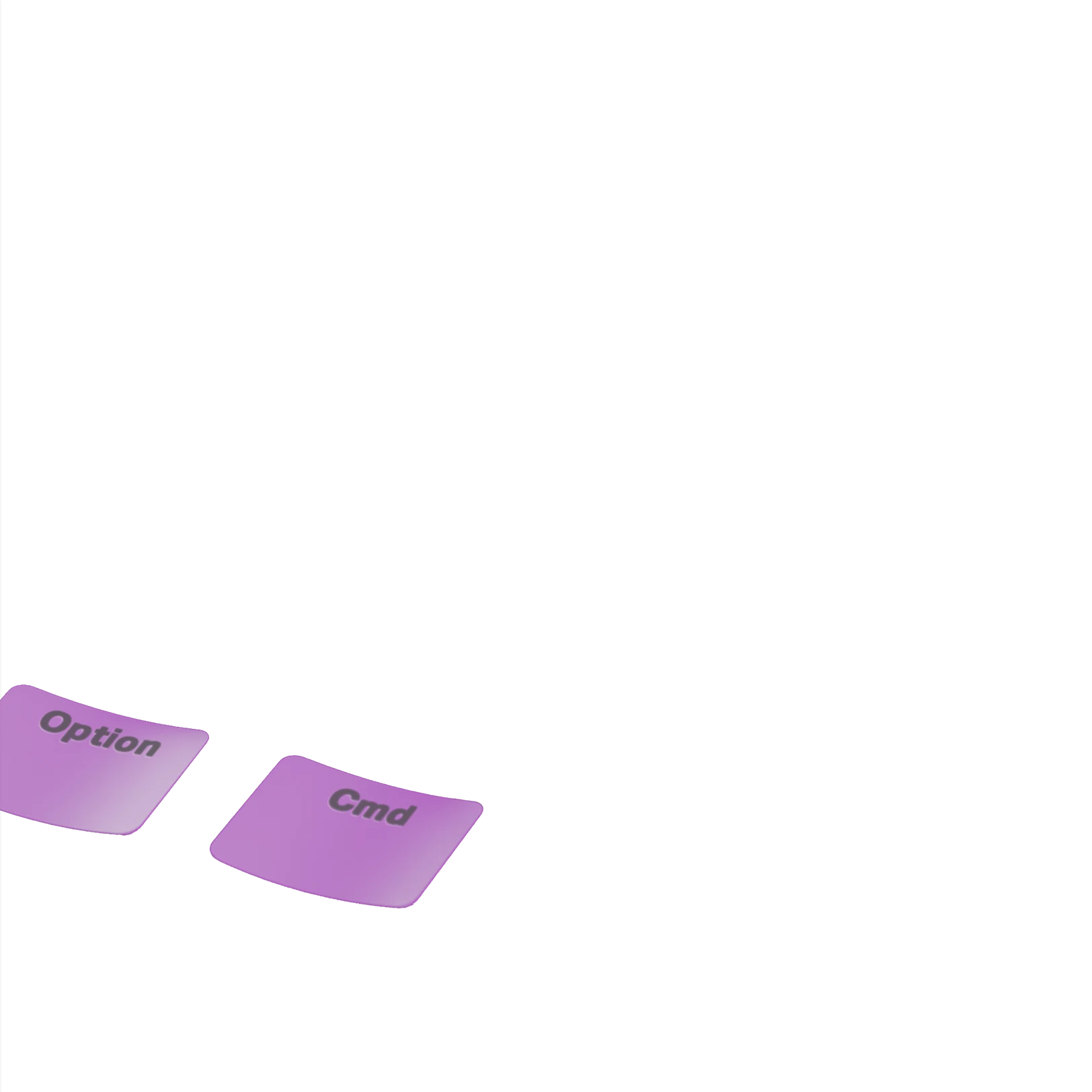 Epic Purple Keycaps for Mechanical Keyboards - Durable PBT Keycaps for Gaming & Typing - Perfect for PC, Mac & Laptop Keyboards (US Layout)