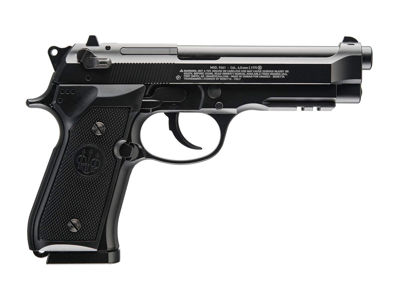 Beretta 92A1 CO2 Full Auto BB Pistol Kit - Realistic Air Pistol for Target Shooting & Training | Perfect for Backyard Practice, Airsoft Games & Gun Enthusiasts