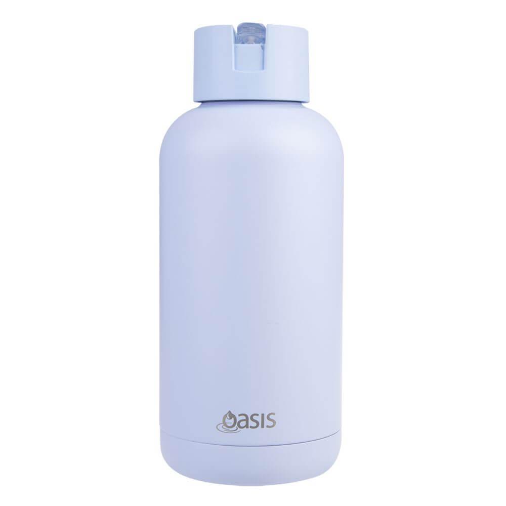 1.5L Ceramic Lined Insulated Water Bottle - Leakproof, BPA Free, Keeps Hot/Cold 24 Hours - Perfect for Gym, Hiking, Office & Travel - Periwinkle Blue