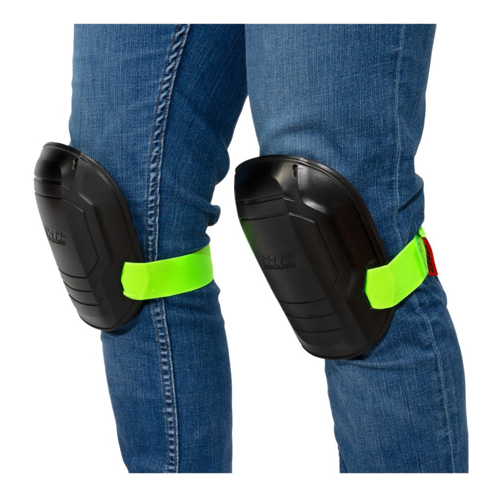 212 Performance FHSKP 05 2-in-1 Foam Knee Pads with Removable Hard Shell - Black - Protective Gear for Construction, Flooring & DIY Projects