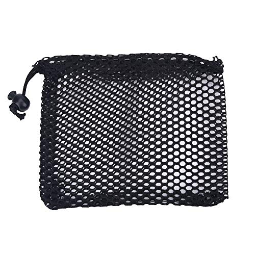Durable Nylon Mesh Drawstring Bag for Golf Balls, Toys & Laundry - Small/Medium/Large Size - Perfect for Sports, Beach & Swimming Gear Storage