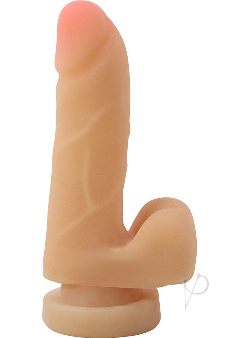 Au Naturel Mighty Mike Dildo 5 Inch Realistic Vanilla Scented Silicone Adult Toy - Perfect for Couples Play & Solo Pleasure