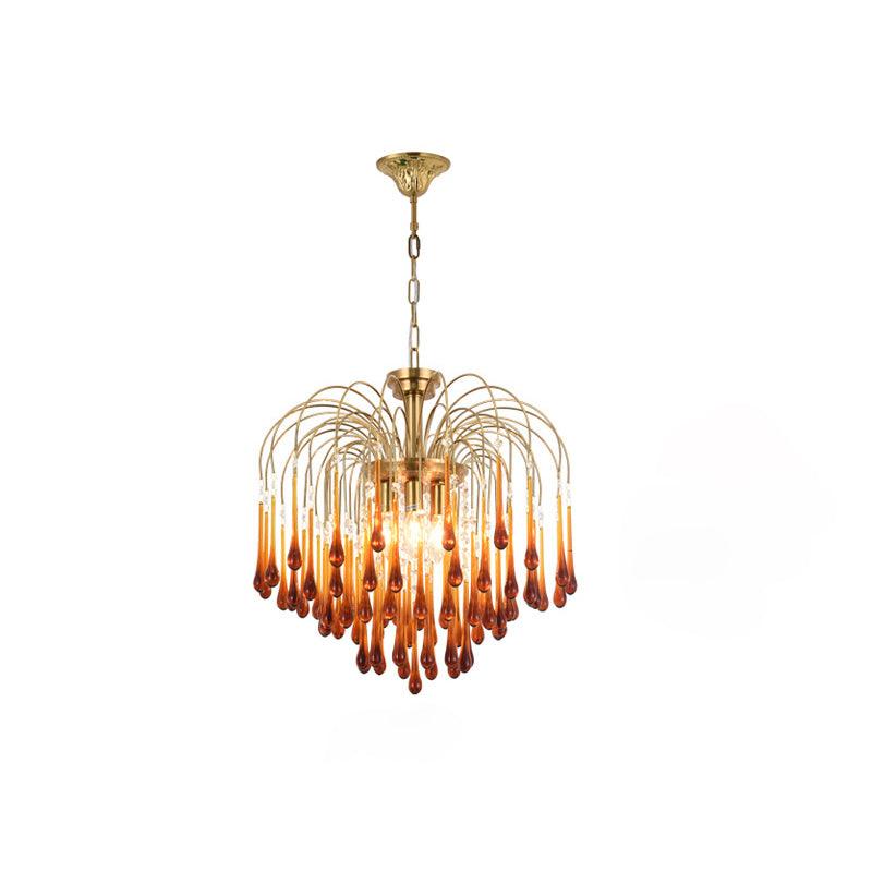 Elegant Maltose Crystal Chandelier - Modern Luxury Lighting for Dining Room, Living Room & Bedroom