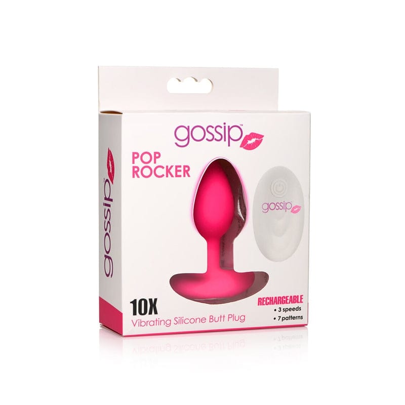 10-Speed Remote Control Silicone Butt Plug with Vibration – Rechargeable & Waterproof Violet Anal Toy for Couples Play & Solo Pleasure
