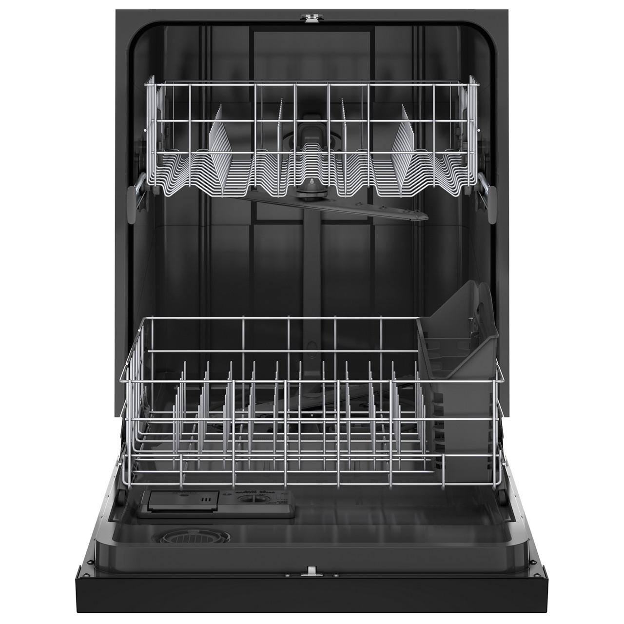 Amana 24 Inch Built-In Dishwasher ADFS2524RS - Stainless Steel, Energy Star Certified, Ultra Quiet Operation - Perfect for Small Kitchens and Apartments