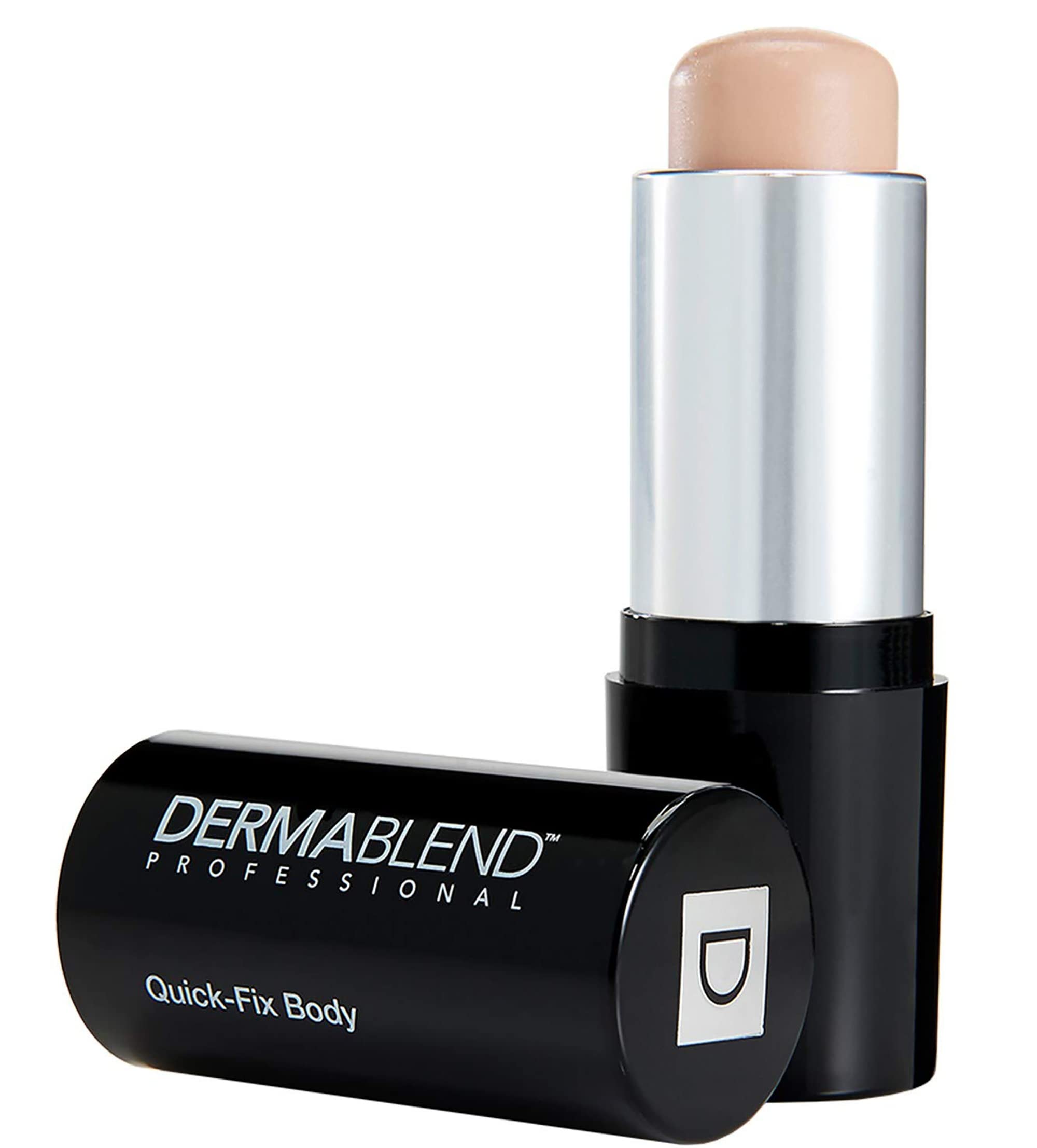 Dermablend Quick-Fix Body Makeup Full Coverage Foundation Stick - Waterproof Concealer for Tattoos, Scars & Imperfections, 0.42 Oz - Perfect for Weddings, Photos & Everyday Coverage