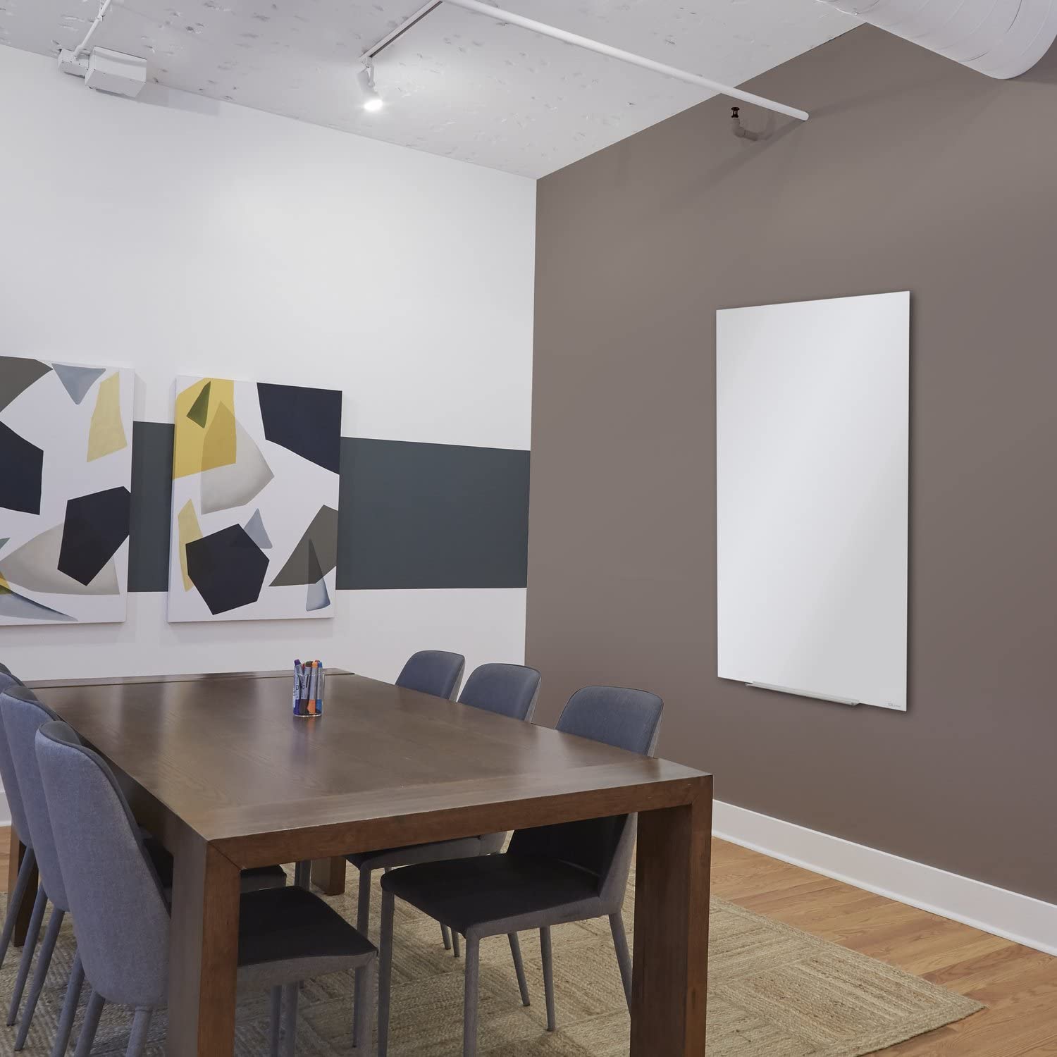 Quartet Magnetic Glass Whiteboard 28