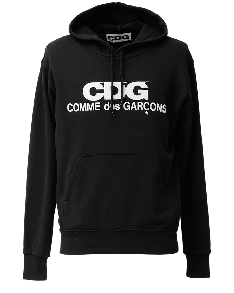 Comme des Garçons CDG Hooded Sweatshirt - Unisex Oversized Pullover for Streetwear & Casual Outfits | Perfect for Urban Fashion & Everyday Comfort